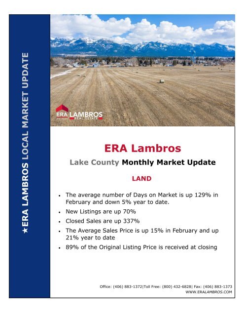 February 2021 - Lake County - Land
