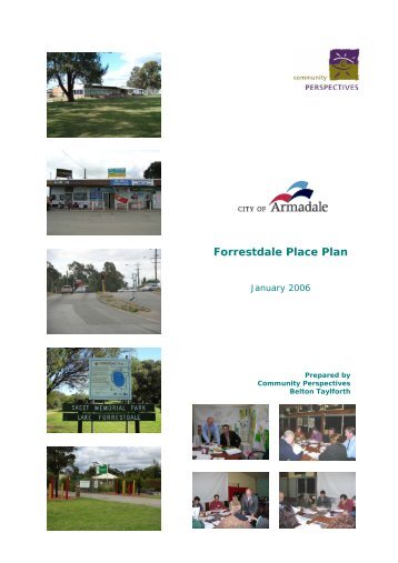 Forrestdale Place Plan - City of Armadale