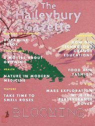 Haileybury Gazette | Blooming|Issue 10