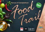 2021 Flavours of Campbelltown Food Trail Booklet