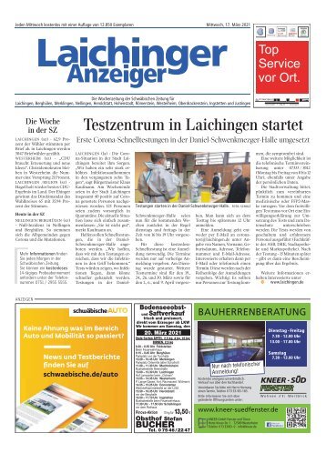 Laichinger Anzeiger 17.03.2021