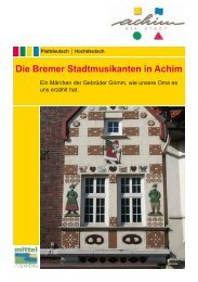 Die Bremer Stadtmusikanten in Achim