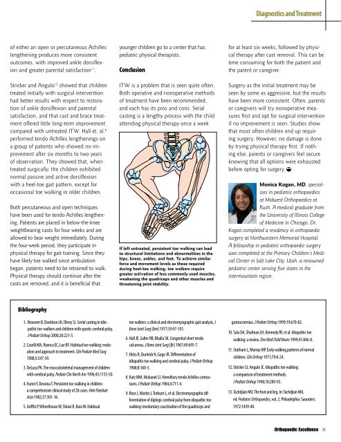 Volume 3, Issue 5 - Midwest Orthopaedics at Rush