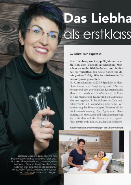 Franziska Liebhart FL Kosmetikinstitut Erfolg Story - Orhideal IMAGE Magazin Mai 2021