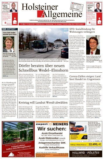 Holsteiner Allgemeine 11 2021