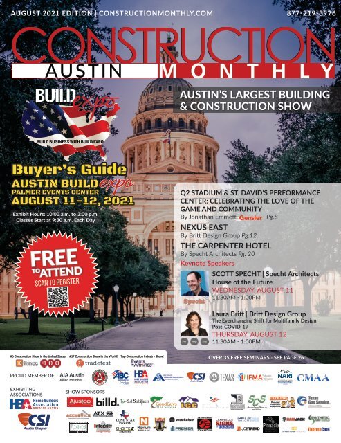 Construction Monthly Magazine | Austin Build Expo Show Edition
