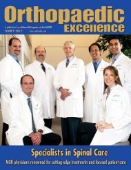 Special Focus - Midwest Orthopaedics at Rush