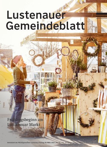 Lustenauer Gemeindeblatt Nr. 11 | Freitag 19. März 2021