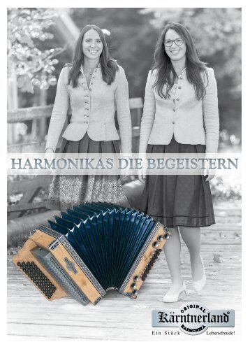 Original Kärntnerland Harmonika Infofolder