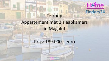 Te koop dit 2 slaapkamer appartement in Magaluf. (AP0044)