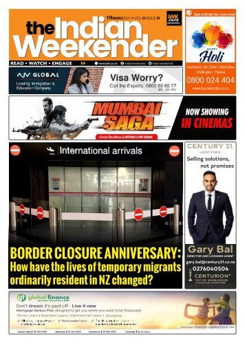 The Indian Weekender, 19 March 2021