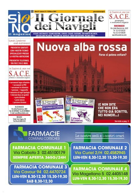 Giornale dei Navigli n. 11 - 19 marzo 2021