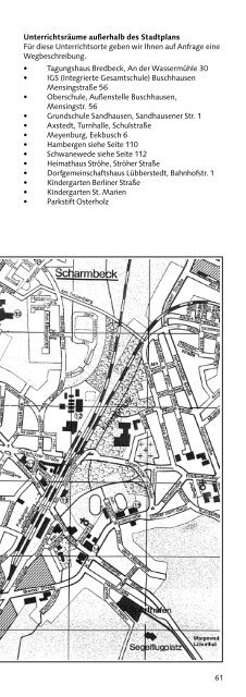 Schwanewede - Volkshochschule Osterholz-Scharmbeck ...