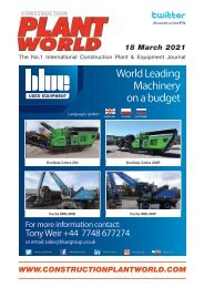 Construction Plant World -18th March 2021