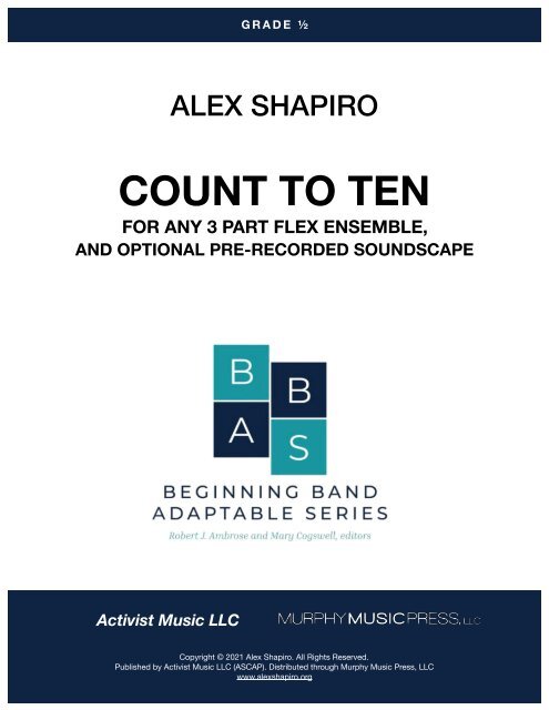 COUNT TO TEN-ALEX SHAPIRO