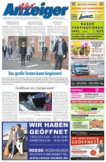 Ihr Anzeiger Bad Bramstedt 11 2021