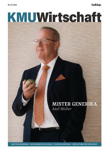 KMU Wirtschaft 1/2021 mit Mister Generika