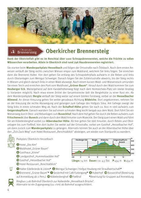 Wandern im Renchtal / Schwarzwald