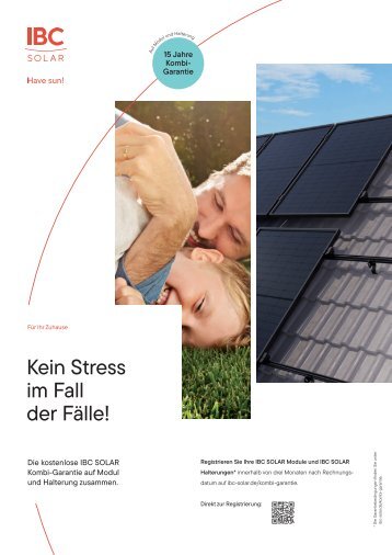 Kein Stress im Fall der Fälle