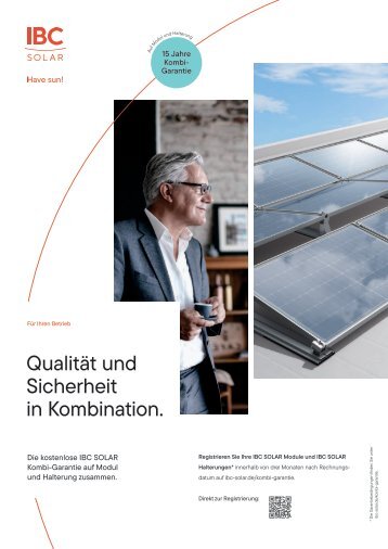 Qualität und Sicherheit in Kombination