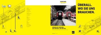 BESSER MIT KÄRCHER: BUS FÜR BUS. ZUG UM ZUG.