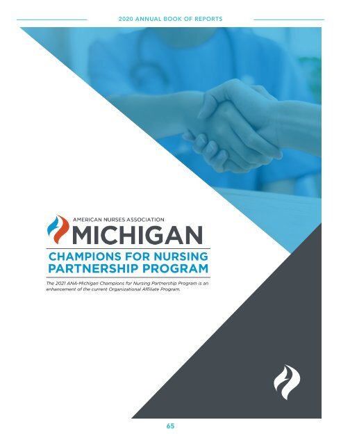 ANA-Michigan - 2020 Annual Book of Reports
