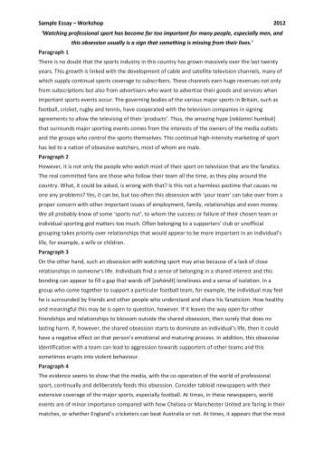 Ap lit essay template