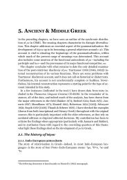 5. ANCIENT & MIDDLE GREEK - Thesaurus Linguae Graecae
