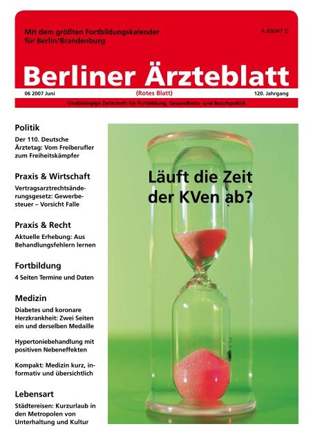 Medizin - Berliner Ärzteblatt