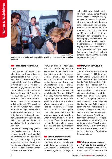 Medizin - Berliner Ärzteblatt