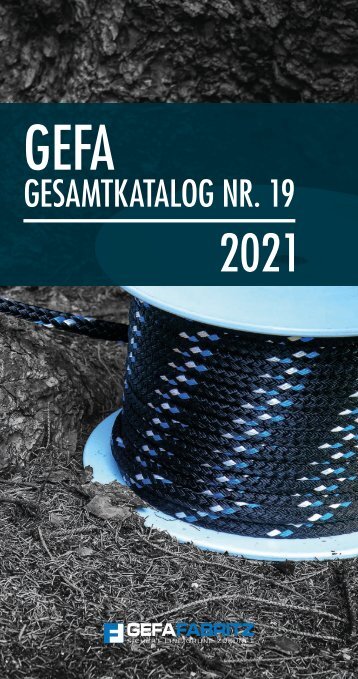 GEFA Gesamtkatalog 2021