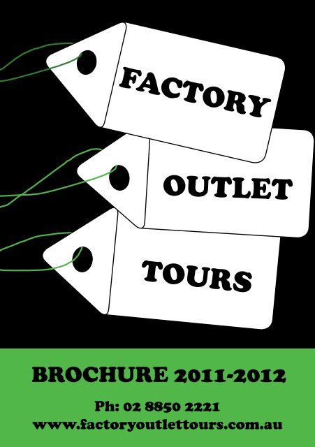 OUTLET FACTORY - Factory Outlet Shopping Tours in Sydney