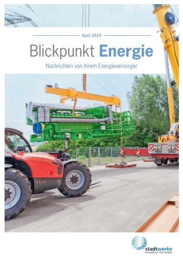 Blickpunkt Energie Ausgabe 01/2019