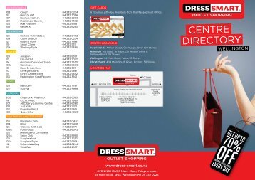 CENTRE DIRECTORY - Dress-Smart