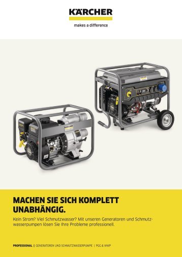 MACHEN SIE SICH KOMPLETT UNABHÄNGIG.