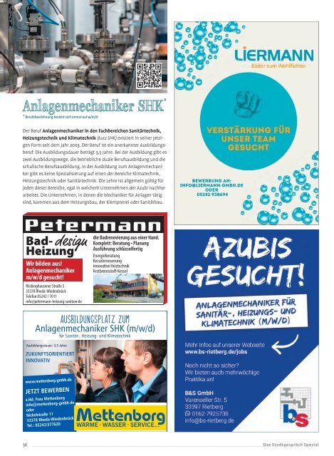 Das Stadtgespräch Ausgabe April 2021 auf Mein Rheda-Wiedenbrück 