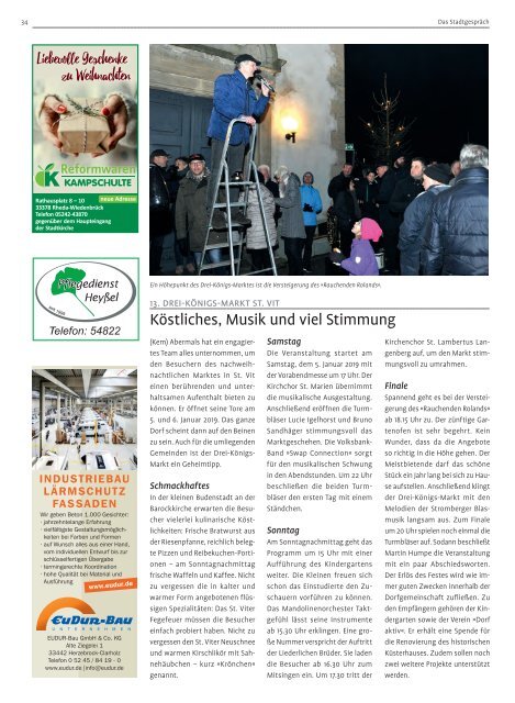 das Stadtgespraech Ausgabe Januar 2019