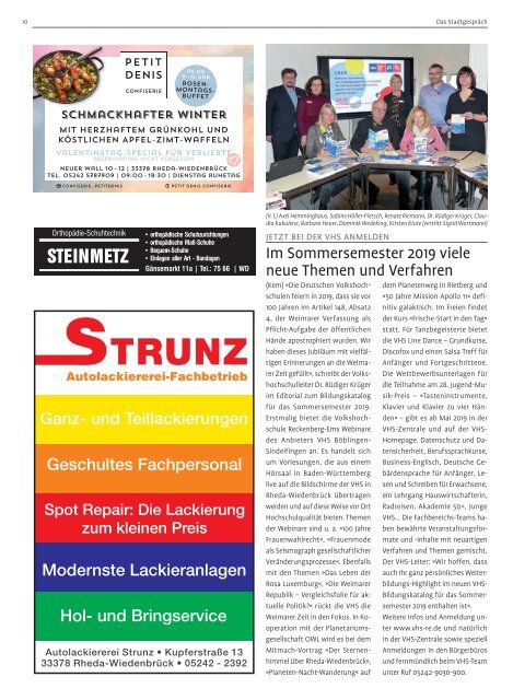 das Stadtgespraech Ausgabe Februar 2019