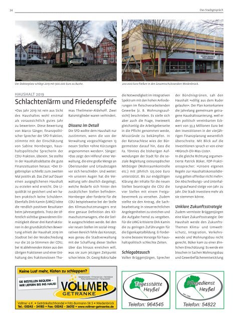 das Stadtgespraech Ausgabe Februar 2019