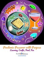 Pandemic Passover with Purpose