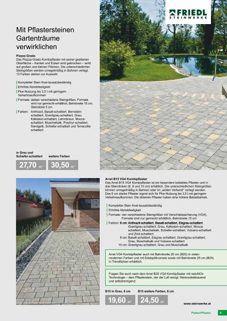 Gartenkatalog 2021 - Poschacher