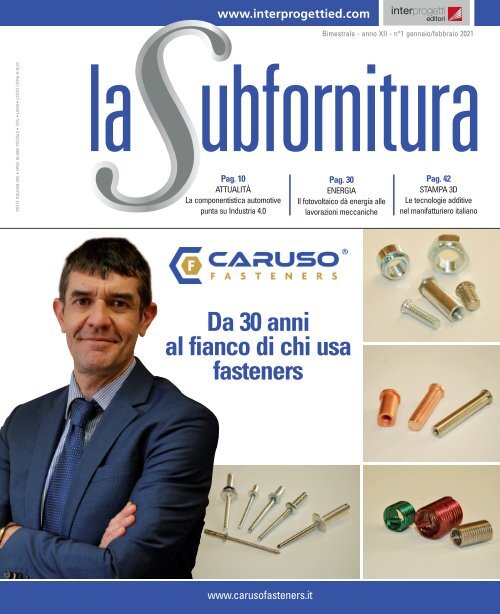 La Subfornitura N.1 - Gennaio/Febbraio 2021