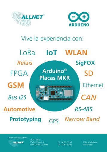 Arduino® Placas MKR