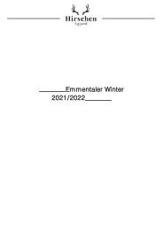 Emmentaler Winter 2021