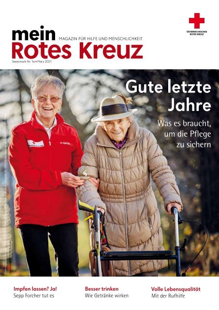 Mein Rotes Kreuz 01/2021: Ausgabe Steiermark