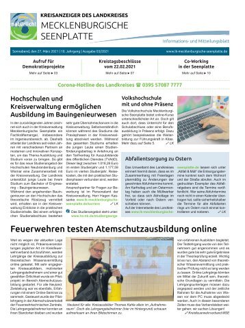 Kreisanzeiger - März