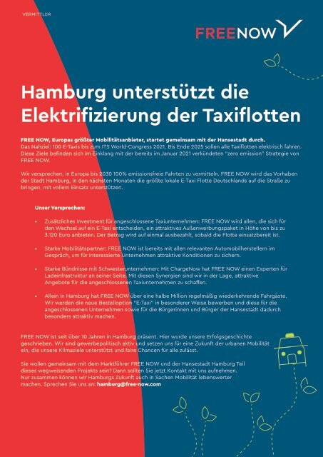 Projekt Zukunftstaxi Hamburg