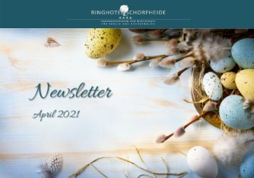 Newsletter April 2021