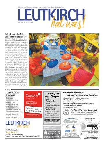 Leutkirch hat was 24.03.2021