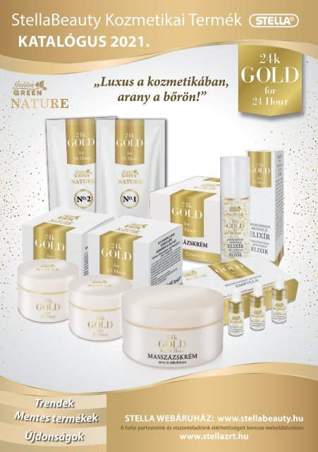Új StellaBeauty Kozmetika Termék Katalógus 2021